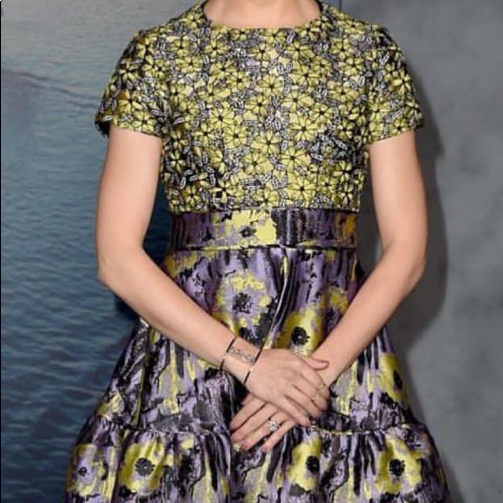 Beautiful floral a-line dress